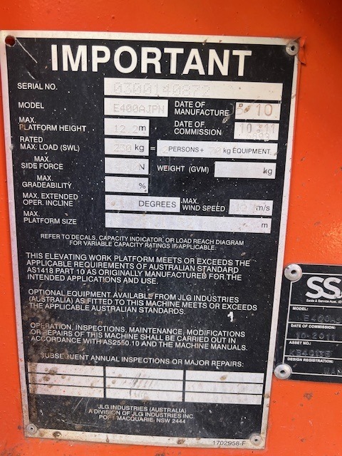 Sold - Telescopic Boom Lift - View 3